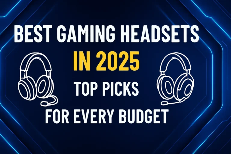 Best Gaming Headsets in 2025 – Top Picks for Every Budget
