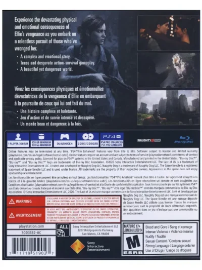 The Last Of Us Part II - PS4 (Pre-owned)